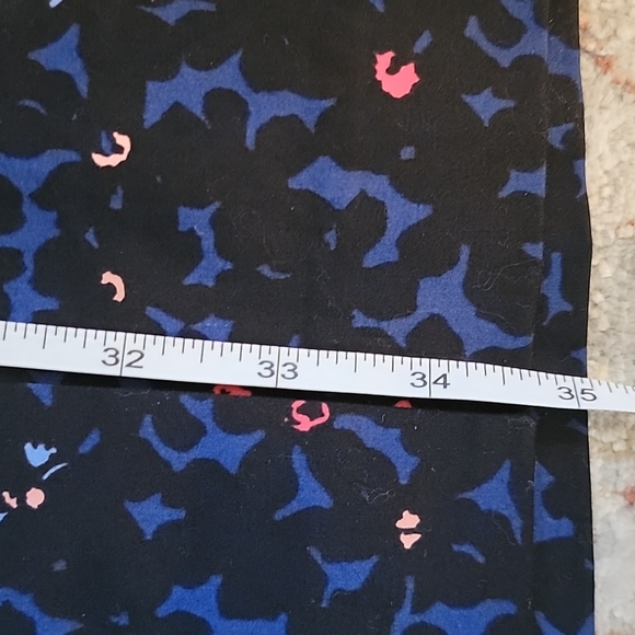 EUC TALBOTS Floral Dress SZ 8P Light Colors And Shades Of Blue - Picture 10 of 11